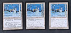 3 x MTG Weatherlight Serra's Blessing Lot Magic The Gathering NM Unplayed - Image 1