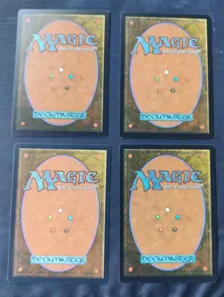 4 x MTG Wall of Roots Mirage Playset Magic The Gathering NM Unplayed - Image 2