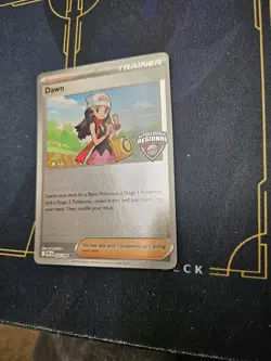 Dawn 087/094 STAFF Regional Promo Pokemon TCG - Image 2