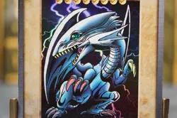 Yu-Gi-Oh! Bandai No.9 Blue-Eyes White Dragon MP Holo 1998-1999 - Image 5