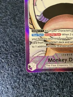 Monkey.D.Luffy #OP09-061 Alt Art Leader One Piece - Image 4