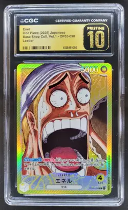 2025 ONE PIECE JP ENEL LEADER OP05-098 CGC 10 PRISTINE A PT - Image 1