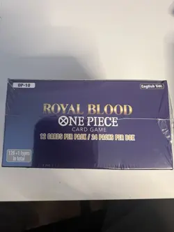 One Piece Royal Blood English Booster Box (OP-10) Factory Sealed New - Image 4
