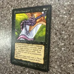 Artifact Possession Antiquities Black Common MAGIC GATHERING CARD - Image 3