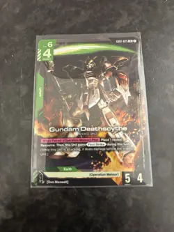 Gundam Card Game Gundam Deathscythe GD01-025 LR Foil - Image 1