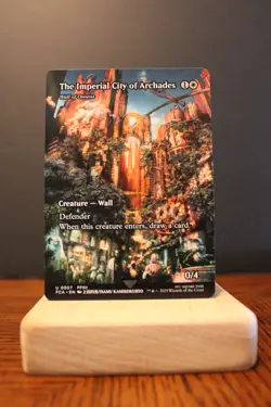 The Imperial City of Archades NM Showcase FINAL FANTASY MTG Magic Card ManaFam - Image 1