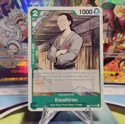 Koushirou OP12-027 UC Legacy of the Master One Piece Card Game NM/M - Image 1