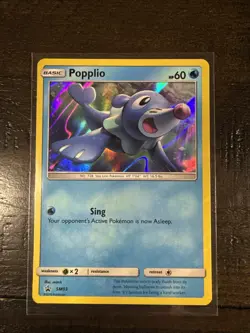 Pokemon Card Rowlet/Popplio/Litten Sun & Moon Holo 24/149, SM01, SM03 - Image 4