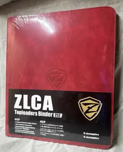 Toploader Binder Card Storage, 252 Pockets Top loader Trading Card Album Zipper - Image 1