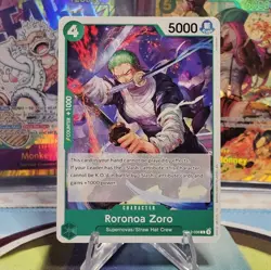 Roronoa Zoro OP12-036 C Legacy of the Master One Piece Card Game NM/M - Image 1