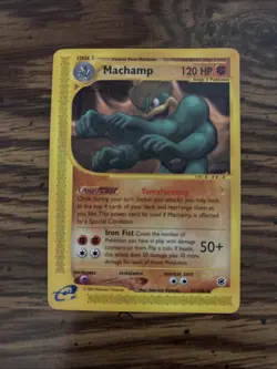 Pokemon TCG Machamp Expedition Base Set Regular Rare Card 51/165 - Image 1