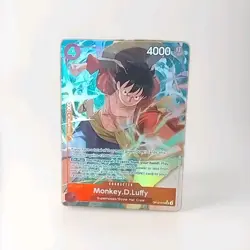 One Piece TCG OP12-015 Monkey D. Luffy Alt Art SR Super Rare English Card NM - Image 2