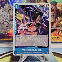 Marshall.D.Teach OP12-054 C Legacy of the Master One Piece Card Game NM/M - Image 1