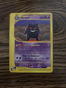 Pokemon TCG Gengar Expedition Base Set 48/165 Regular Rare Card - Image 1