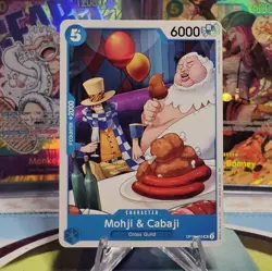 Mohji & Cabaji OP12-055 UC Legacy of the Master One Piece Card Game NM/M - Image 1