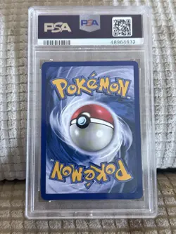 1999 Pokemon TCG Mewtwo Base Set Holo Unlimited Holo Rare Card 10/102 PSA 7 - Image 2