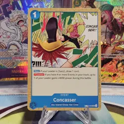 Concasser OP12-059 UC Legacy of the Master One Piece Card Game NM/M - Image 1