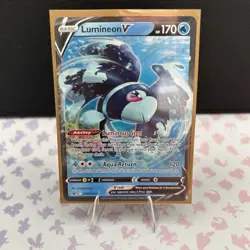 Pokemon TCG Lumineon v SWSH250 Holo Promo Card Mint/Near Mint Condition - Image 1