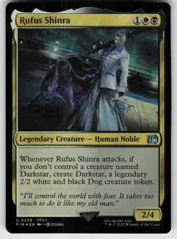 Rufus Shinra Foil U FINAL FANTASY 238 MTG - Image 1