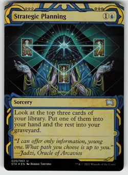 Strategic Planning Foil U Strixhaven: Mystical Archives 20 MTG - Image 1