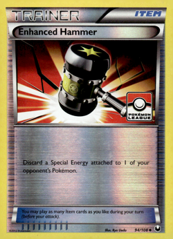 Enhanced Hammer - (Pokemon League) Reverse Holo Promo League & Championship Card - Image 1