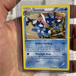 Greninja 40/122 Rare BREAKpoint Pokemon LP Lightly Played Regular Pokemon Card - Image 1
