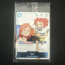 Girl (OP14 Release Event Winner) P-096 One Piece Promotion Cards Foil - Image 1