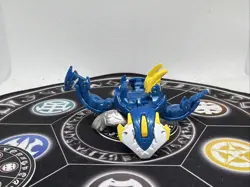 Bakugan BakuTech Aquos Saint Aquas & Card MG Japan Import Rare - Image 4