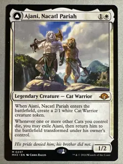 MTG / Ajani, Nacatl Pariah / MH3 / #237 / Regular / Mythic / NM - Image 1