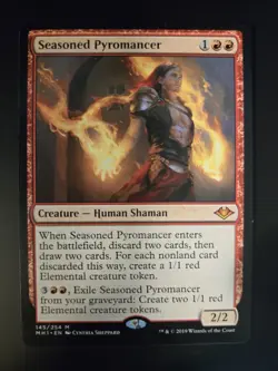 Seasoned Pyromancer NM Modern Horizons 1 MTG FREE SHIPPING - Image 1