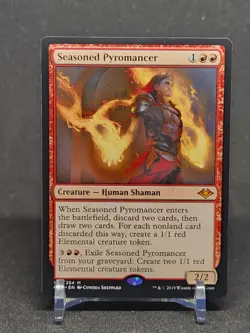 Seasoned Pyromancer - Modern Horizons 1 - MH1 - Near Mint - Magic the Gathering - Image 1