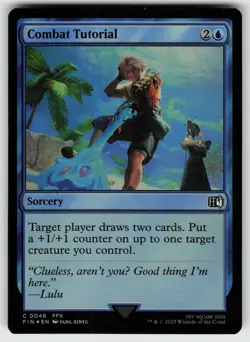 Combat Tutorial Foil C FINAL FANTASY 48 MTG - Image 1