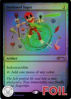 Darksteel Ingot - Foil - Secret Lair A Box of Rocks - 204 NM - Image 1
