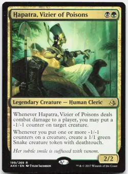 Hapatra, Vizier of Poisons *Regular* AKH 199 NM - Image 1