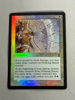 MTG FOIL Delaying Shield Odyssey Magic the Gathering - Image 1