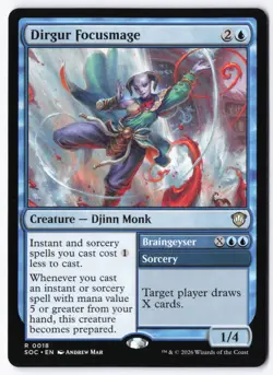 Dirgur Focusmage 18 Commander: Secrets of Strixhaven - Image 1