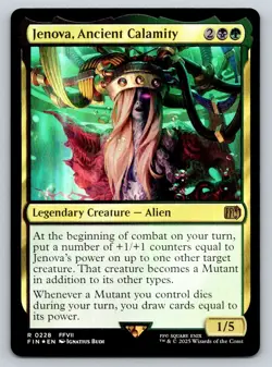 Jenova, Ancient Calamity Foil R FIN #228 NM - Image 1