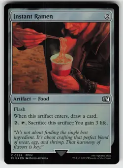 Instant Ramen Foil C FINAL FANTASY 259 MTG - Image 1