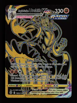Rapid Strike Urshifu VMAX TG30/TG30 SWSH09: Brilliant Stars Pokemon Card - Image 1