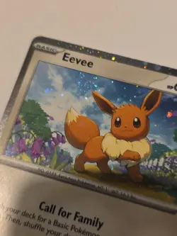 Swirl - Eevee - SVP043 - Pokemon Scarlet & Violet Promo Ultra Rare Holo Card - Image 2