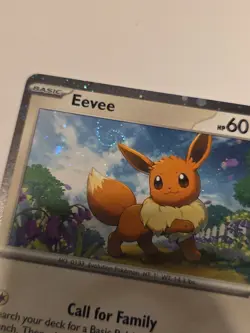 Swirl - Eevee - SVP043 - Pokemon Scarlet & Violet Promo Ultra Rare Holo Card - Image 3