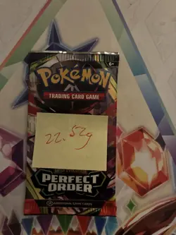 VERY HEAVY! 🔥22.52g Pokemon TCG Perfect Order Booster Pack Factory Sealed ✅ - Image 2