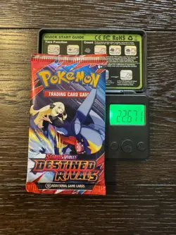 (HEAVY) 🔥 22.67g Pokemon TCG Cards Destined Rivals Booster Pack Factory Sealed✅ - Image 1