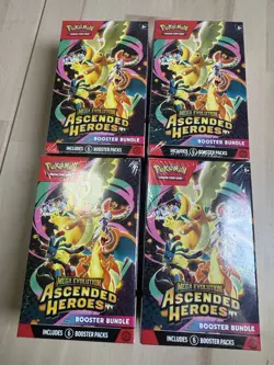 Pokemon TCG Ascended Heroes Booster Bundle - Lot of X4 New/Sealed READY TO SHIP - Image 4