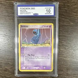 Pokemon Beldum Deoxys 2005 55/107 CGC Gem Mint 10 English TCG Card - Image 1