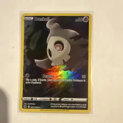 Pokemon TCG: Duskull GG28/GG70 Crown Zenith Galarian Gallery Ultra Rare Holo - Image 1