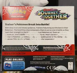 Pokemon TCG Scarlet & Violet: Journey Together Enhanced Booster Box!! Sealed!! - Image 5