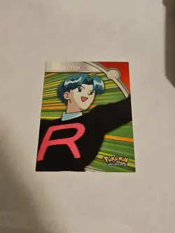 Pokemon Topps Heroes & Villains Blue Label HV10 Butch LP - Image 1