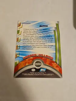 Pokemon Topps Heroes & Villains Blue Label HV10 Butch LP - Image 2