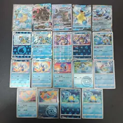 19*Lot Pokemon TCG Chinese VMAX/GX/V/ex Blastoise Squirtle Wartortle #15 KB72 - Image 1